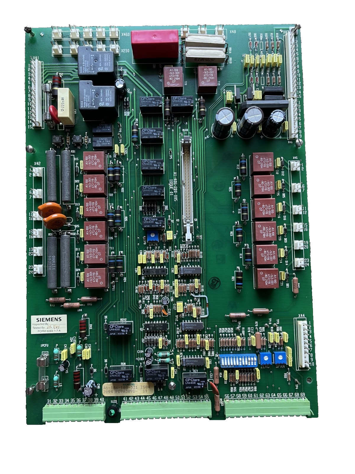 SIEMENS A1-106-100-531 IS04 Power supply Board for SIMOREG.