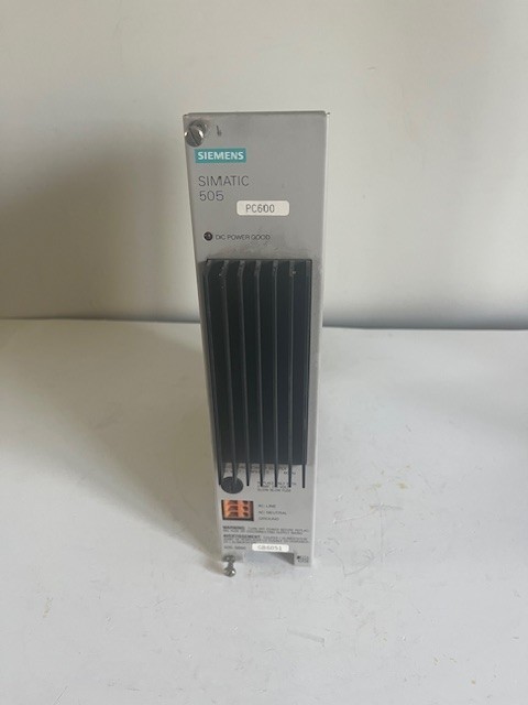 SIEMENS 505-6600 POWER SUPPLY SIMATIC TI505