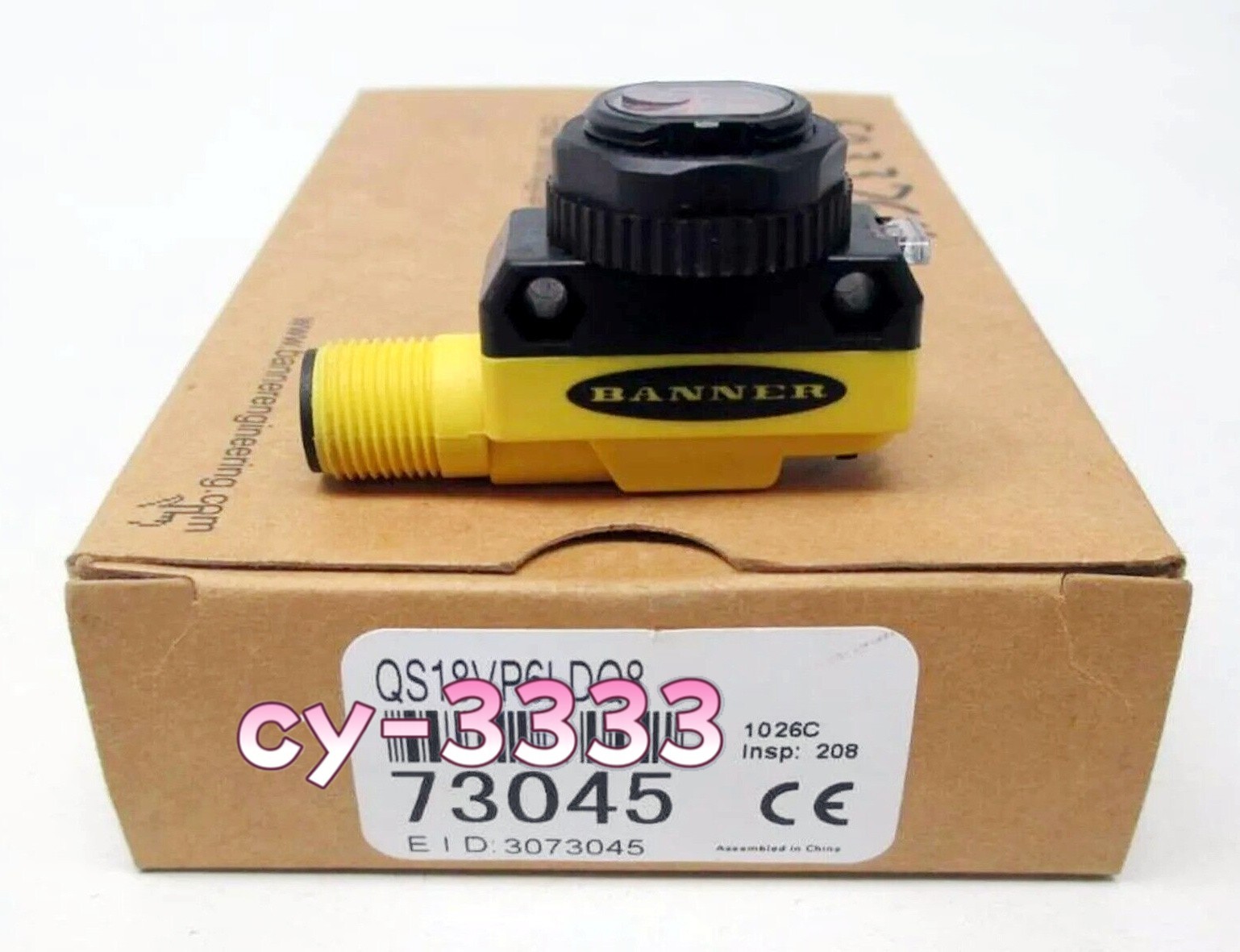 1PC Brand NEW FOR BANNER QS18VP6LDQ8 Photoelectric Sensor Fast Delivery