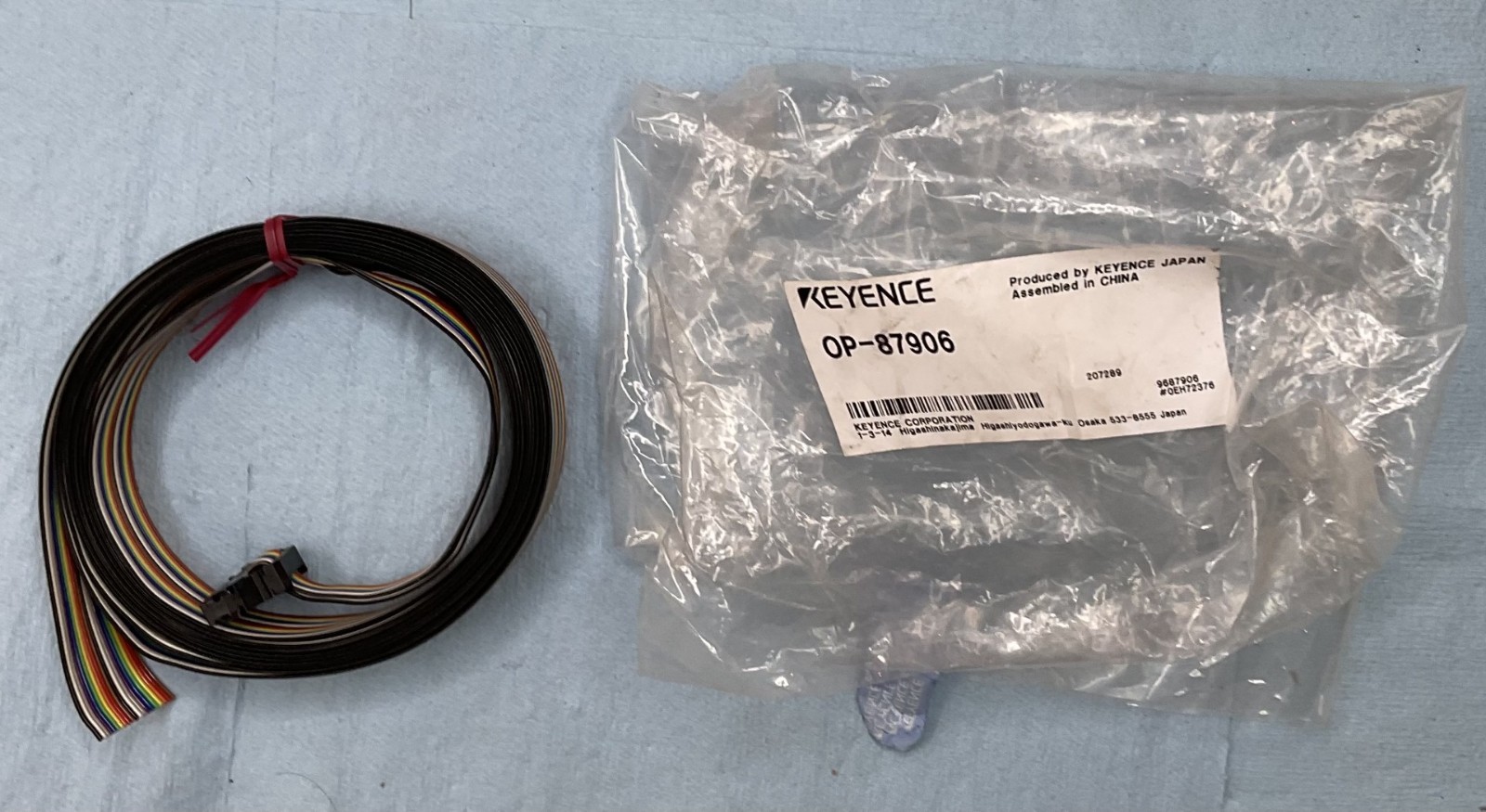 Keyence OP-87906 I/O Ribbon Cable (New)