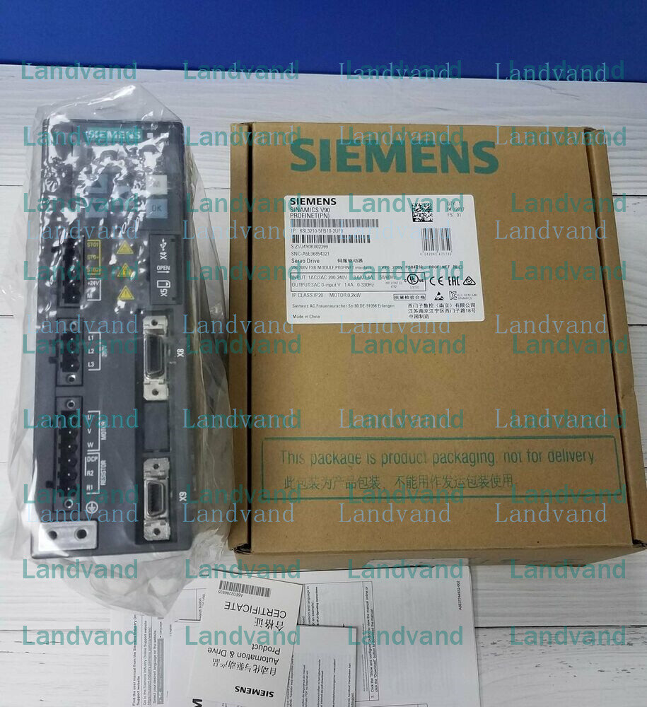 New Siemens 6SL32105FB102UF0 Servo drive 6SL3210-5FB10-2UF0 1 year warranty
