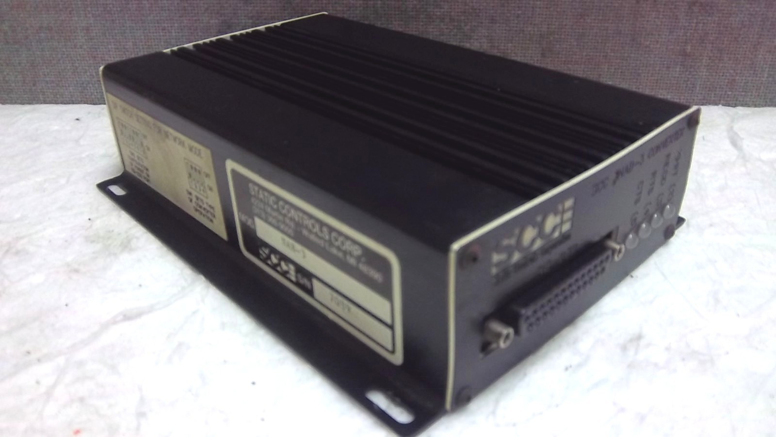 SCC STATIC CONTROLS CONVERTER NAB-3 USED NAB3