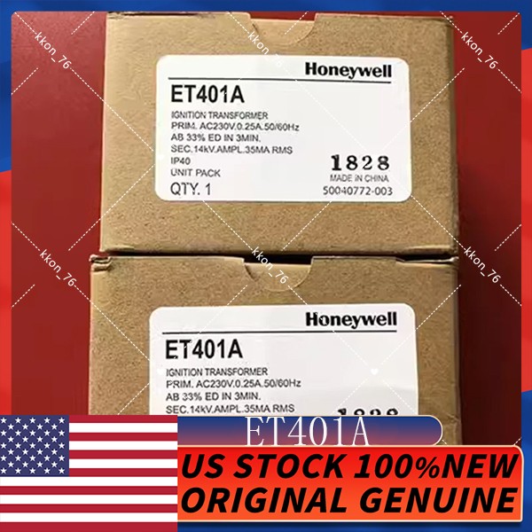 Honeywell ET401A Ignition Transformer – New Sealed, Free Shipping