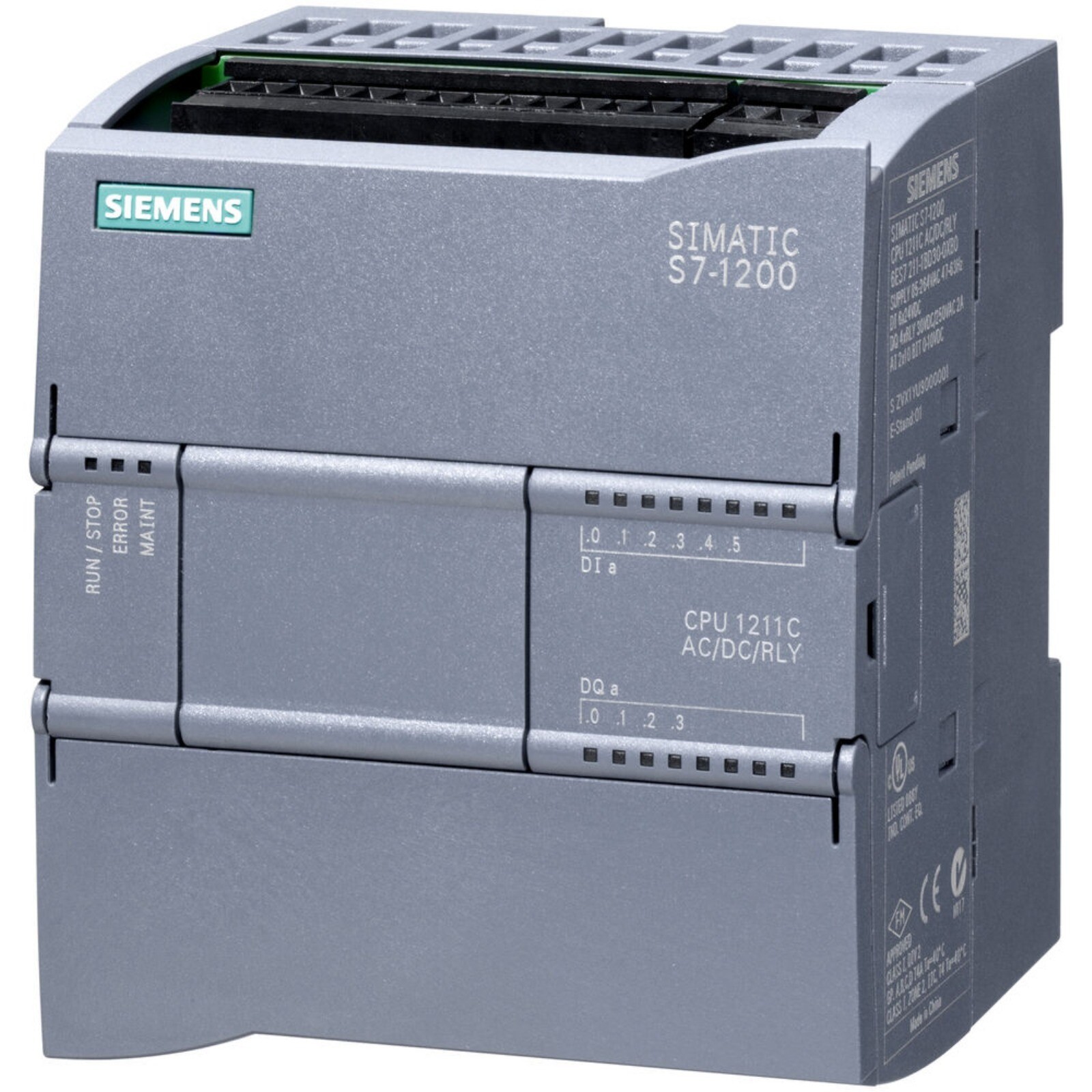 New Siemens 6ES7211-1BE40-0XB0 6ES7 211-1BE40-0XB0 SIMATIC S7-1200 CPU 1211C