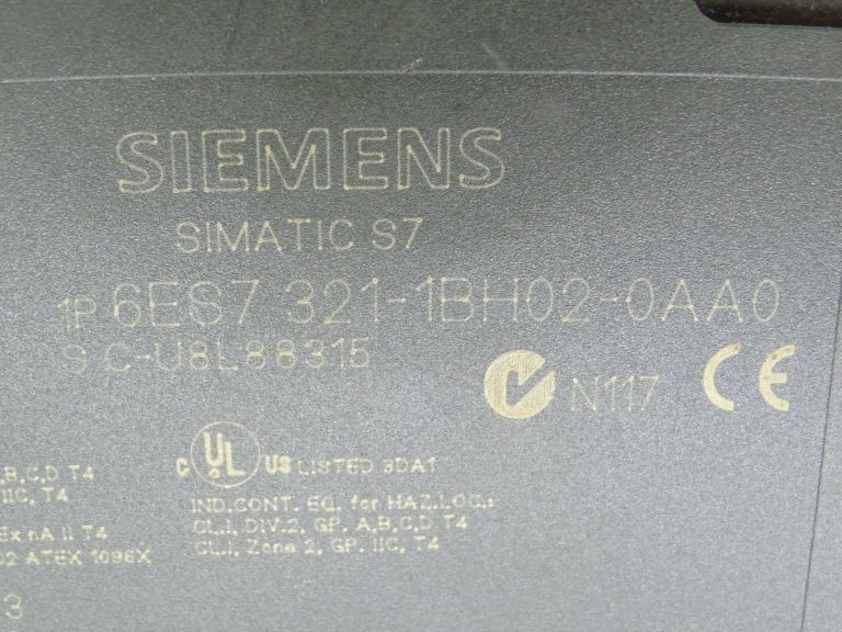 SIEMENS 6ES7321-1BH02-0AA0 PLC MODULE