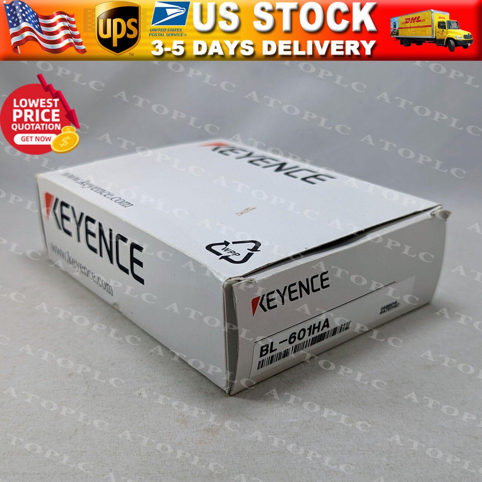 1PC New KEYENCE BL-601HA BL601HA Laser Barcode Scanner US Free TAX