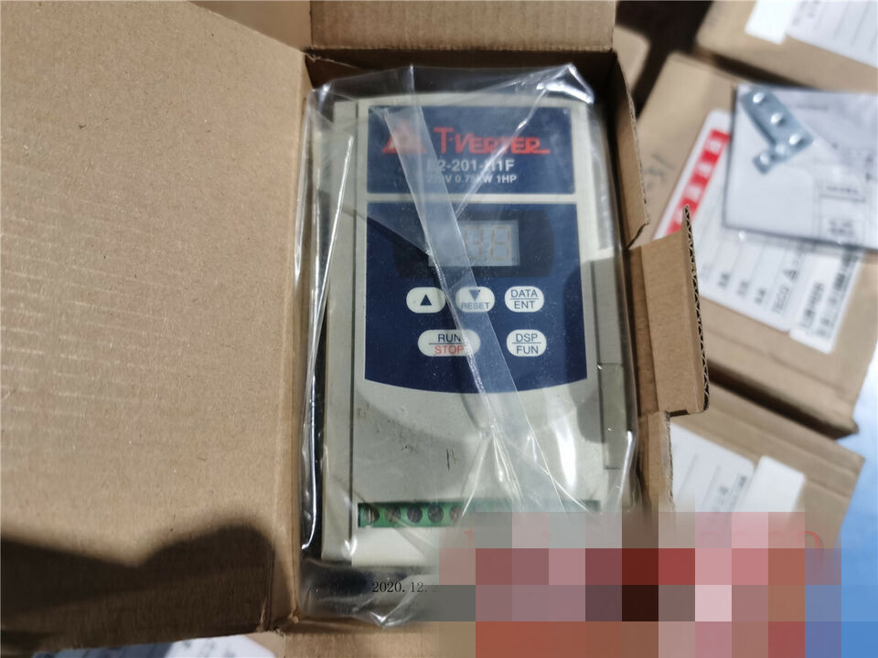 New TECO E2-201-H1F Inverter 220V 0.75KW Expedited Shipping
