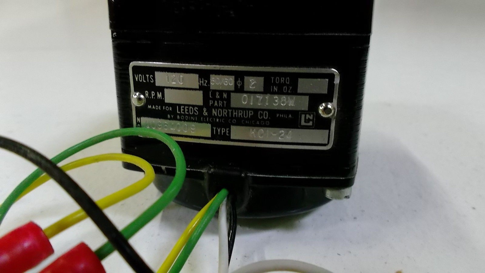 BODINE ELECTRIC KCI-24 GEAR MOTOR UNMP