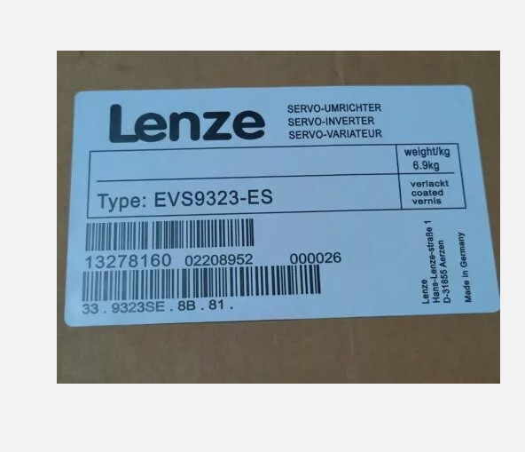EVS9323-ES 1PCS NEW LENZE SERVO INVERTER EVS9323-ES