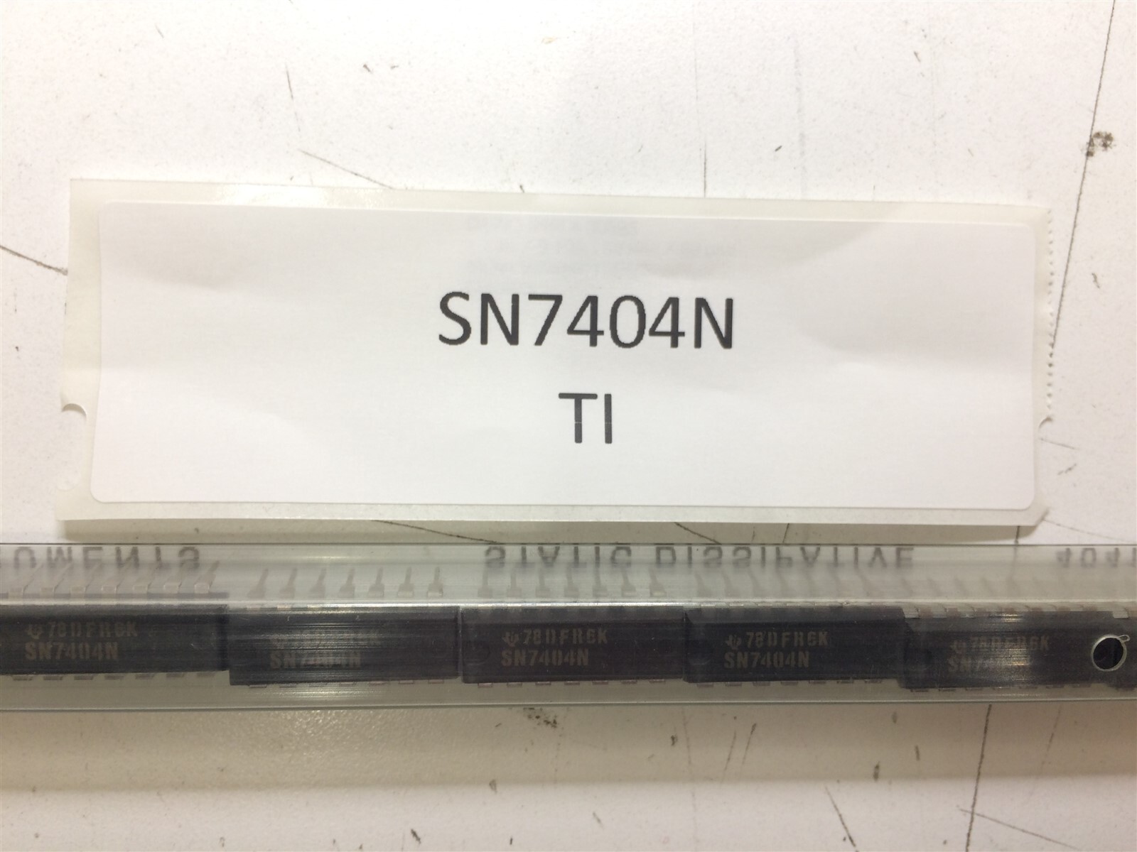 SN7404N TI 7404N IC INVERTER 6CH 1-INP 14DIP 6 PIECES