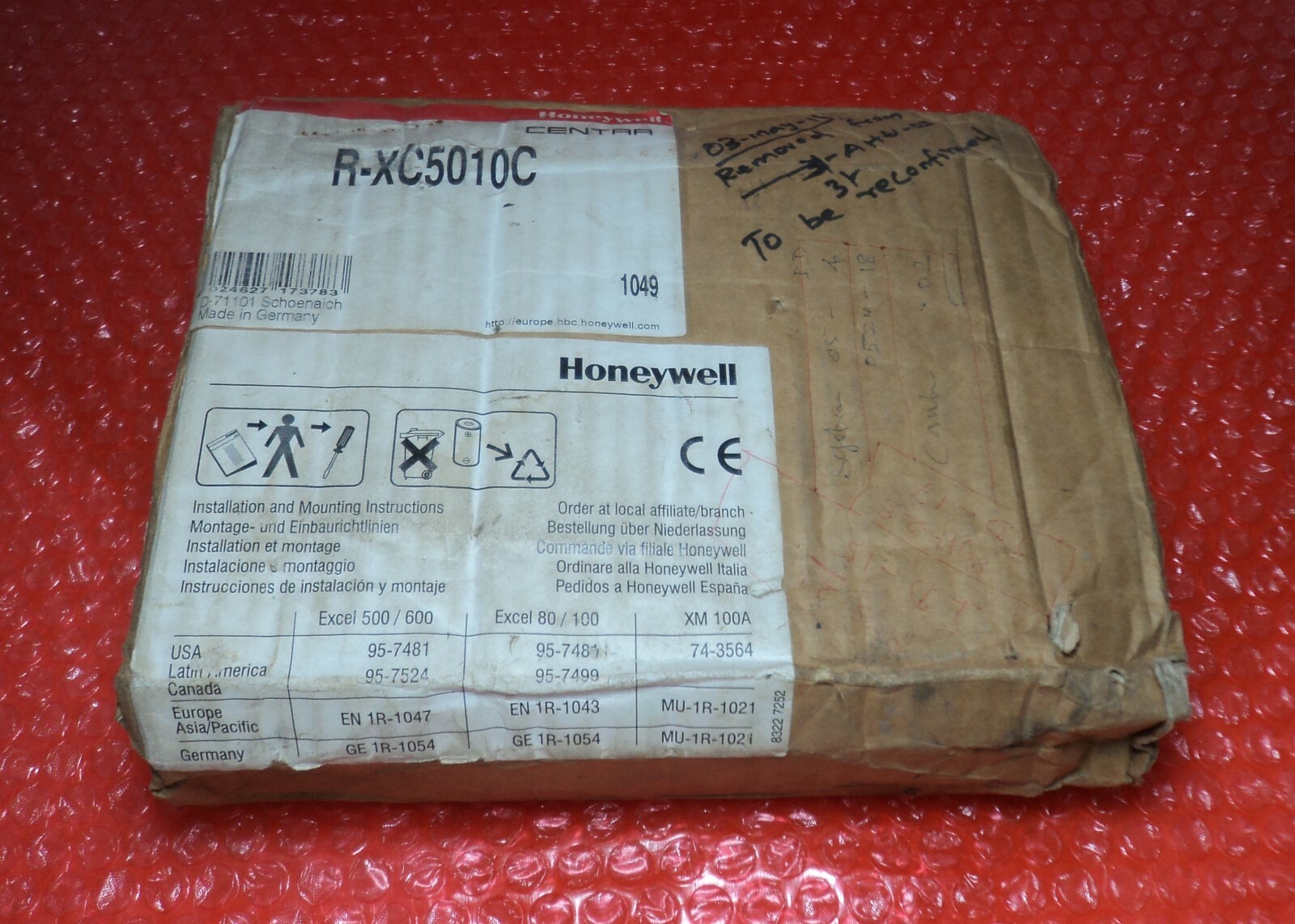Honeywell R-XC5010C Centra CPU Module XC 5010 C