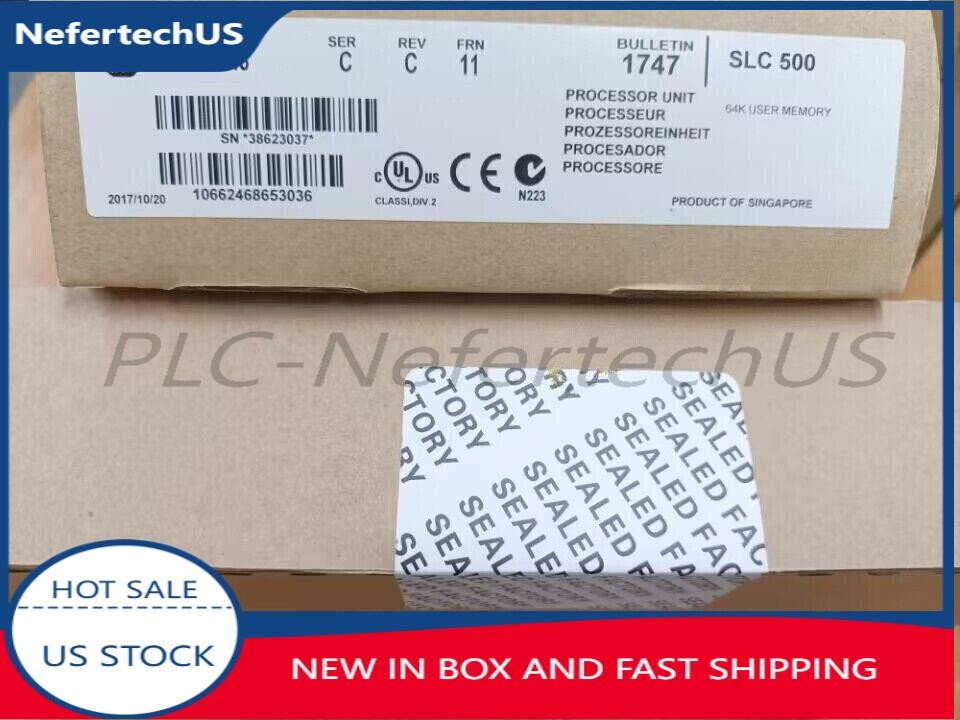 New Factory Sealed AB 1747-L543 /C SLC 500 5/04 CPU Processor Unit 1747-L543