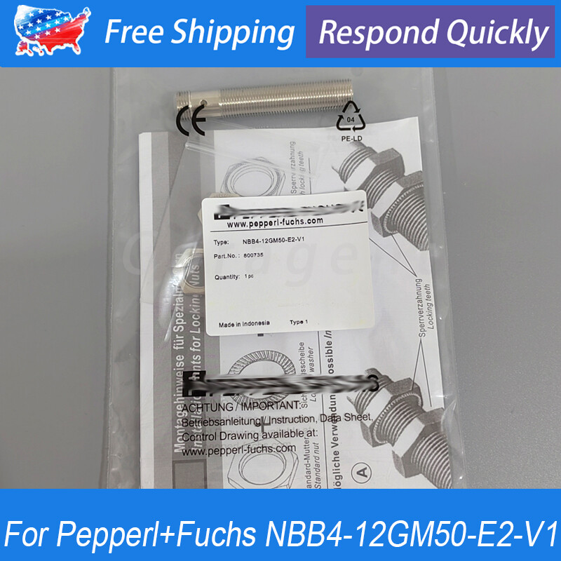 NEW Inductive Proximity Sensor Switch For Pepperl+Fuchs NBB4-12GM50-E2-V1