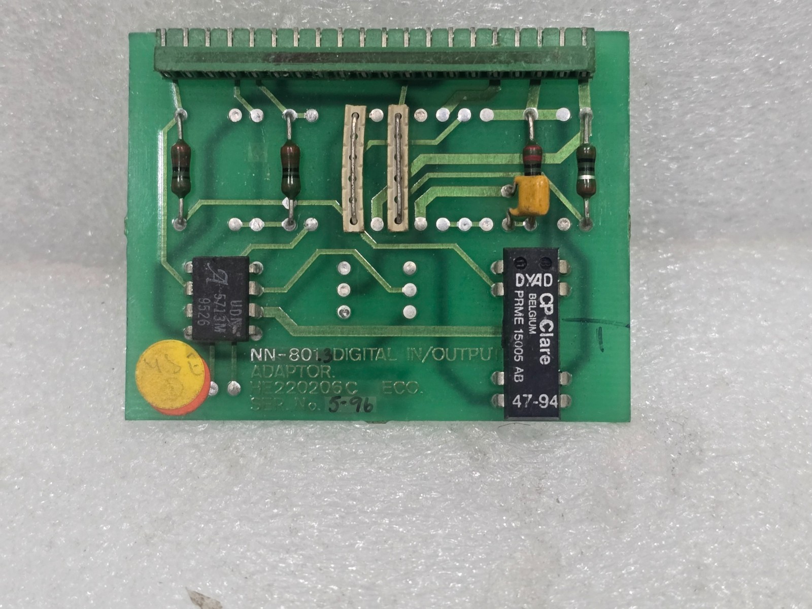 NORCONTROL NN-801.3 DIGITAL INOUTPUT ADAPTOR HE220206C NORCONTROL NN801.3 CARD