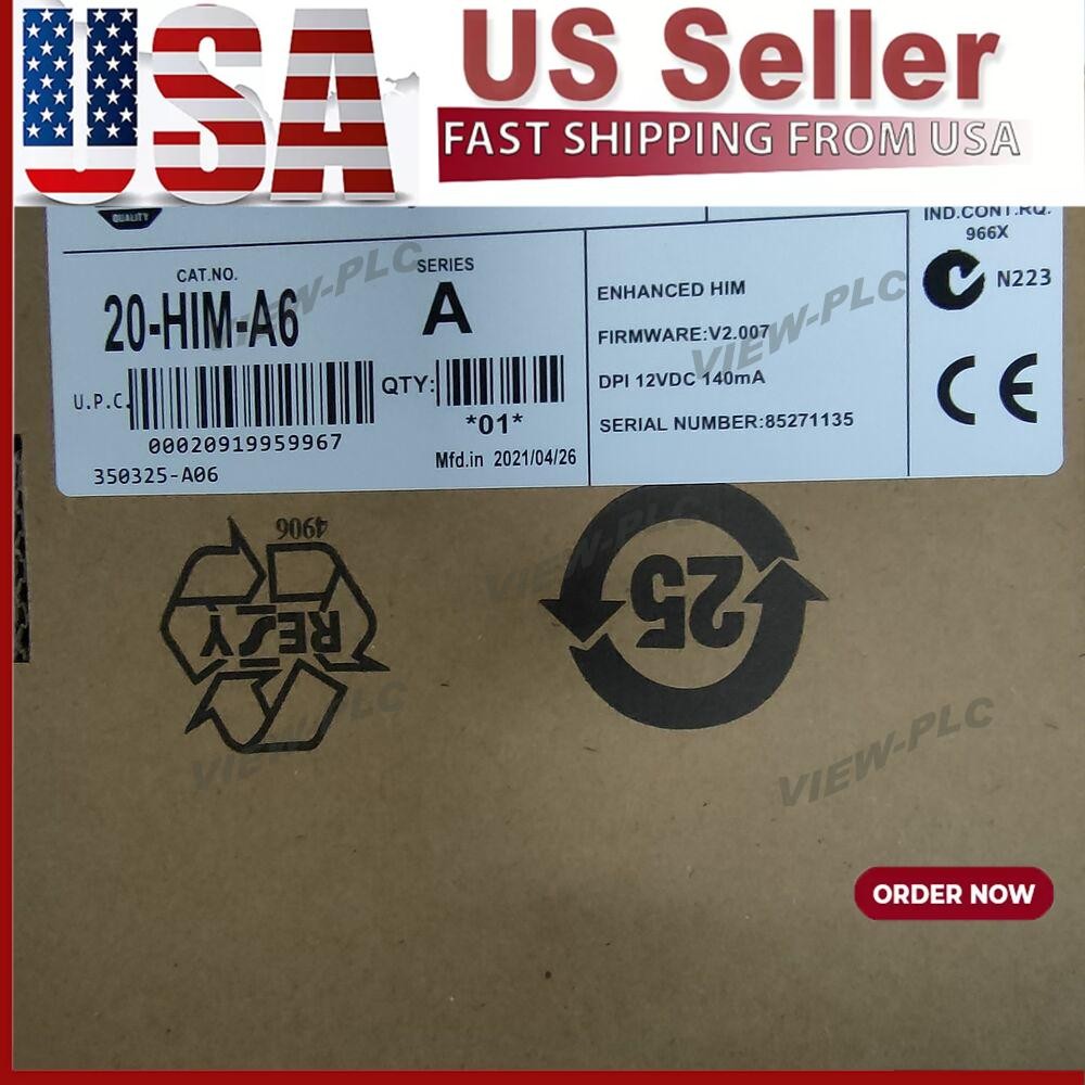 AB 20-HIM-A6 PoweFlex Enhanced HIM FW V2.007 12VFC New Sealed US Free Tax