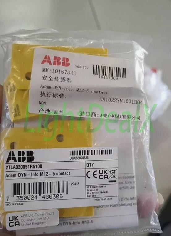 1PCS 2TLA020051R5100- Safety Sensor In Box ABB 2TLA020051R5100- Brand