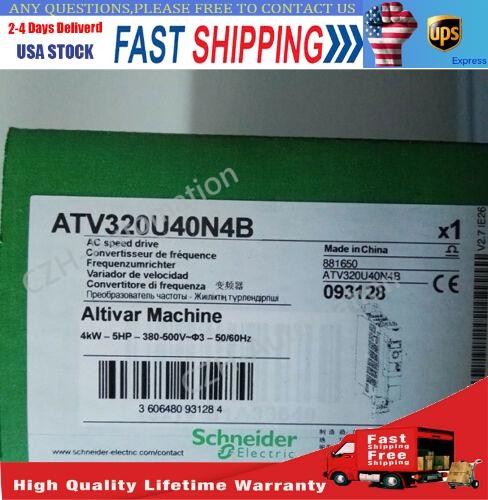 1PC New Schneider ATV320U40N4B 4Kw Inverter Fast Shipping