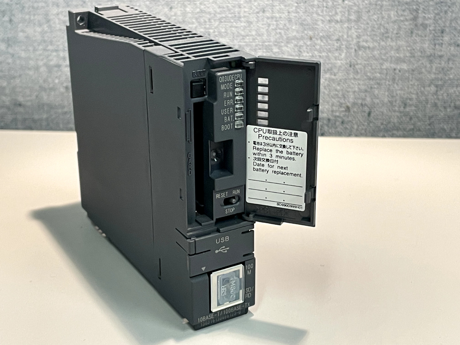 Mitsubishi Q03UDECPU PLC CPU Unit – Used