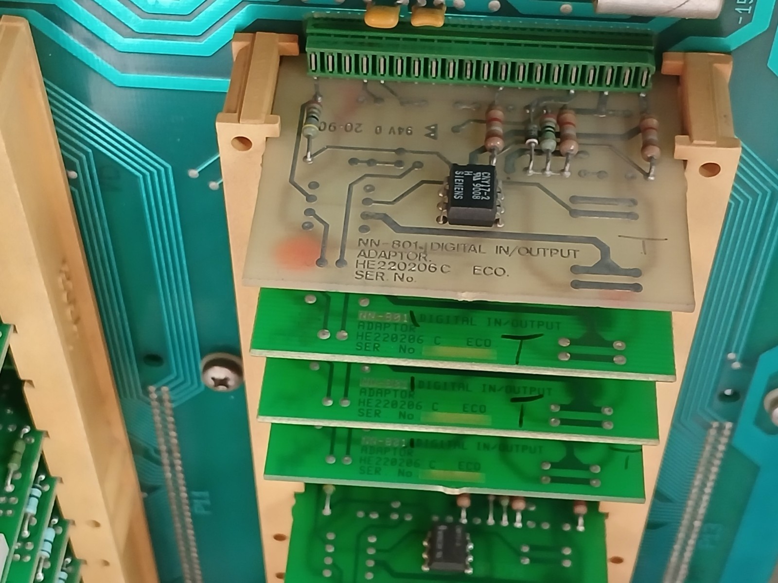 NOR CONTROL SAX 8810 Signal Acquisition Unit NN-832, NA 1001, NA 1008.4
