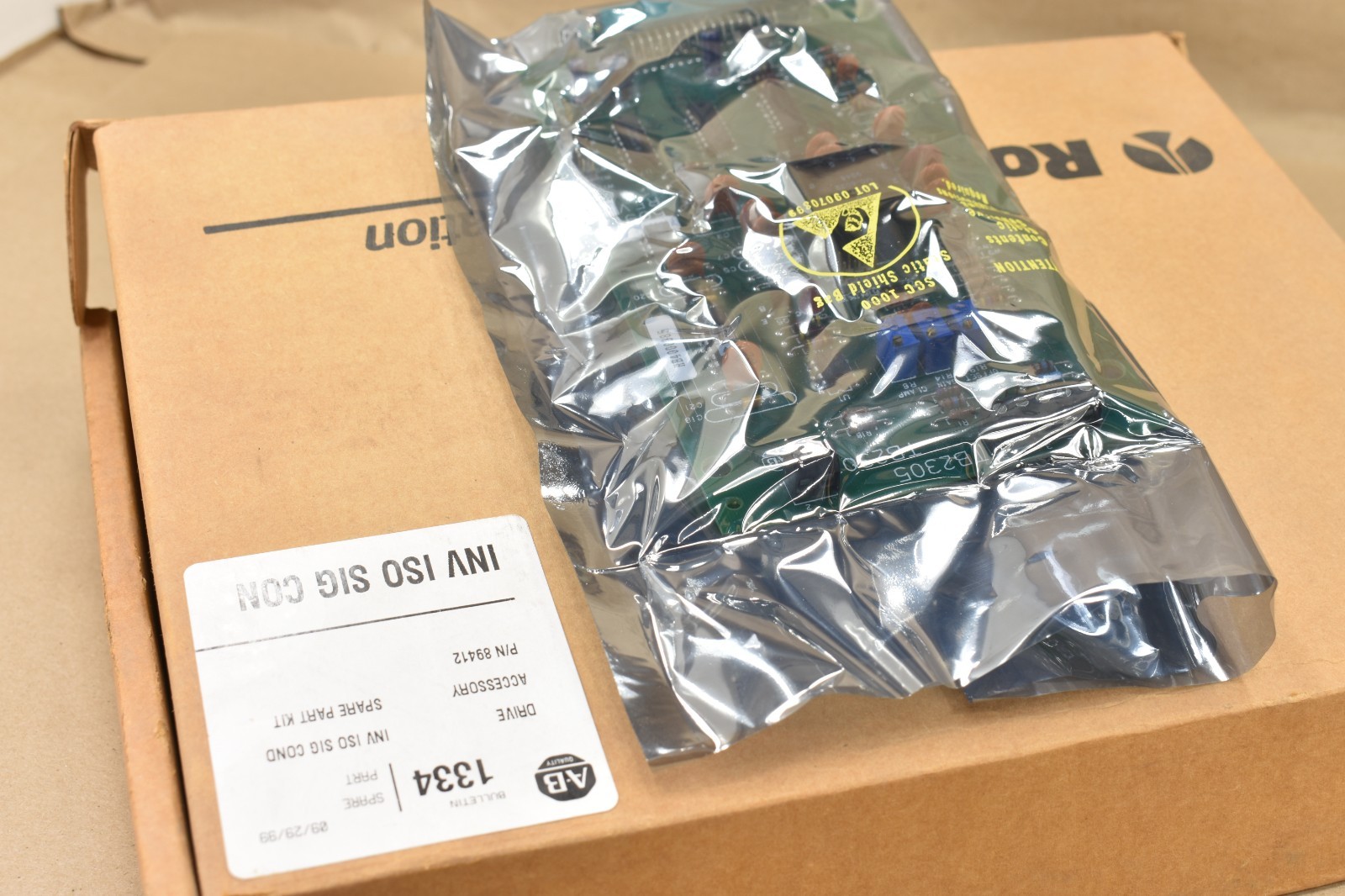 Allen-Bradley 89412, INV Isolated Signal Conditioner Spare Kit for Bulletin 1334