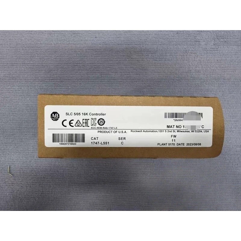 New Allen Bradley 1747-L551 /C SLC 5/05 CPU Processor Unit Module 1747 L551#