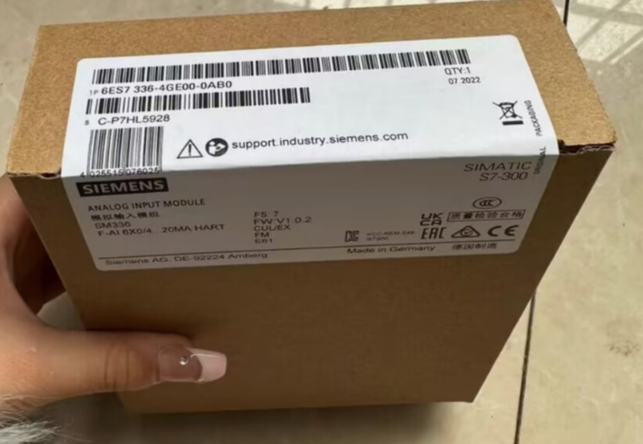NEW 6ES7 336-4GE00-0AB0 SIEMENS 6ES7336-4GE00-0AB0 S7-300 Analog Input Module