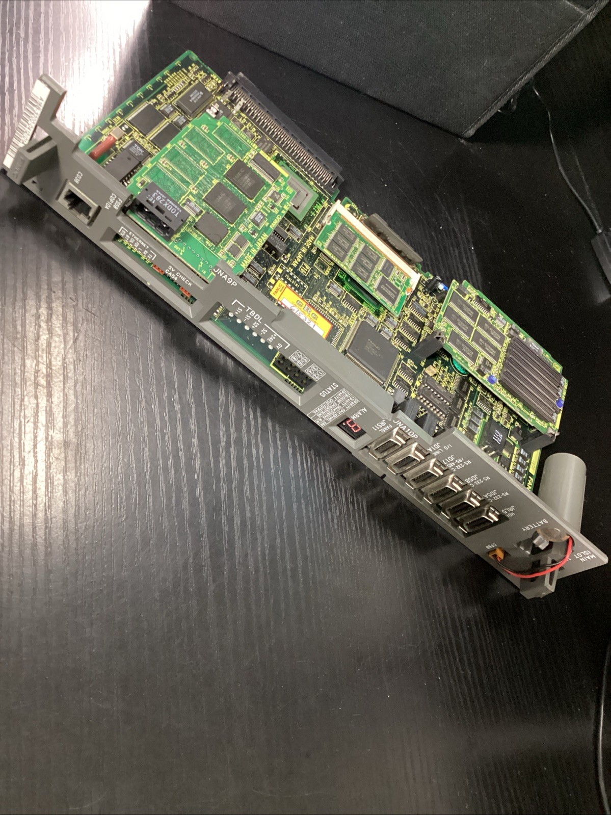Fanuc A16B-3200-0412/01A Main CPUBoard with Drive/Servo/Memory Boards Used #2