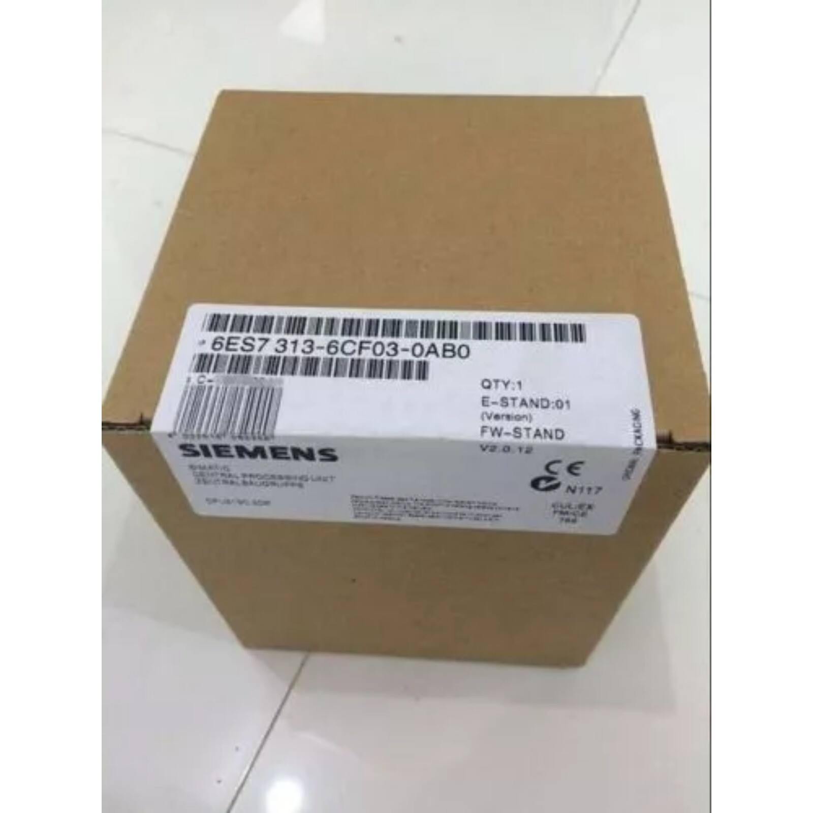 New Siemens S7-300,CPU 313C-2 DP Compact CPU 6ES7313-6CF03-0AB0 6ES73136CF030AB0