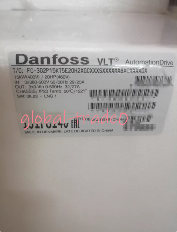 FC-302P15KT5E20H2XGCXXXSXXXXAXBXCXXXXDX 131F8140 Brand New Inverter 15KW 380V