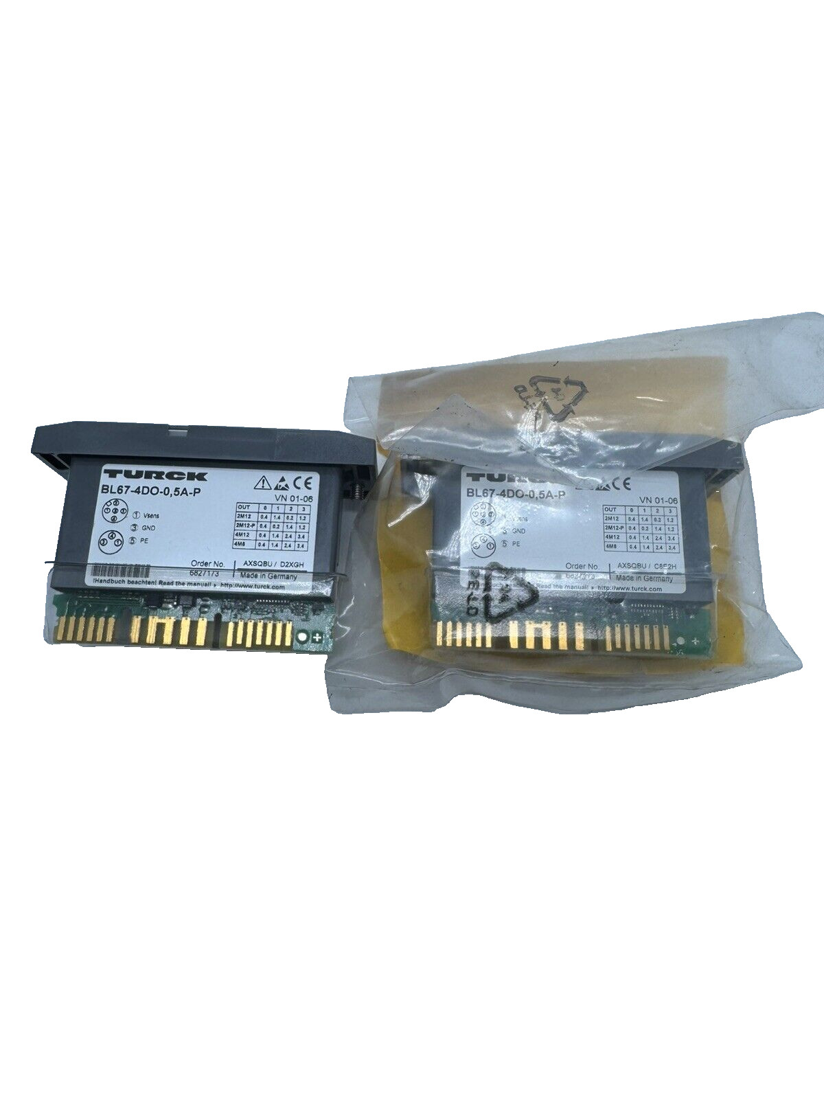 Turck Electronics Module BL67-4DO-0.5A-P IP67 Input/Output Modules 6827173 NEW