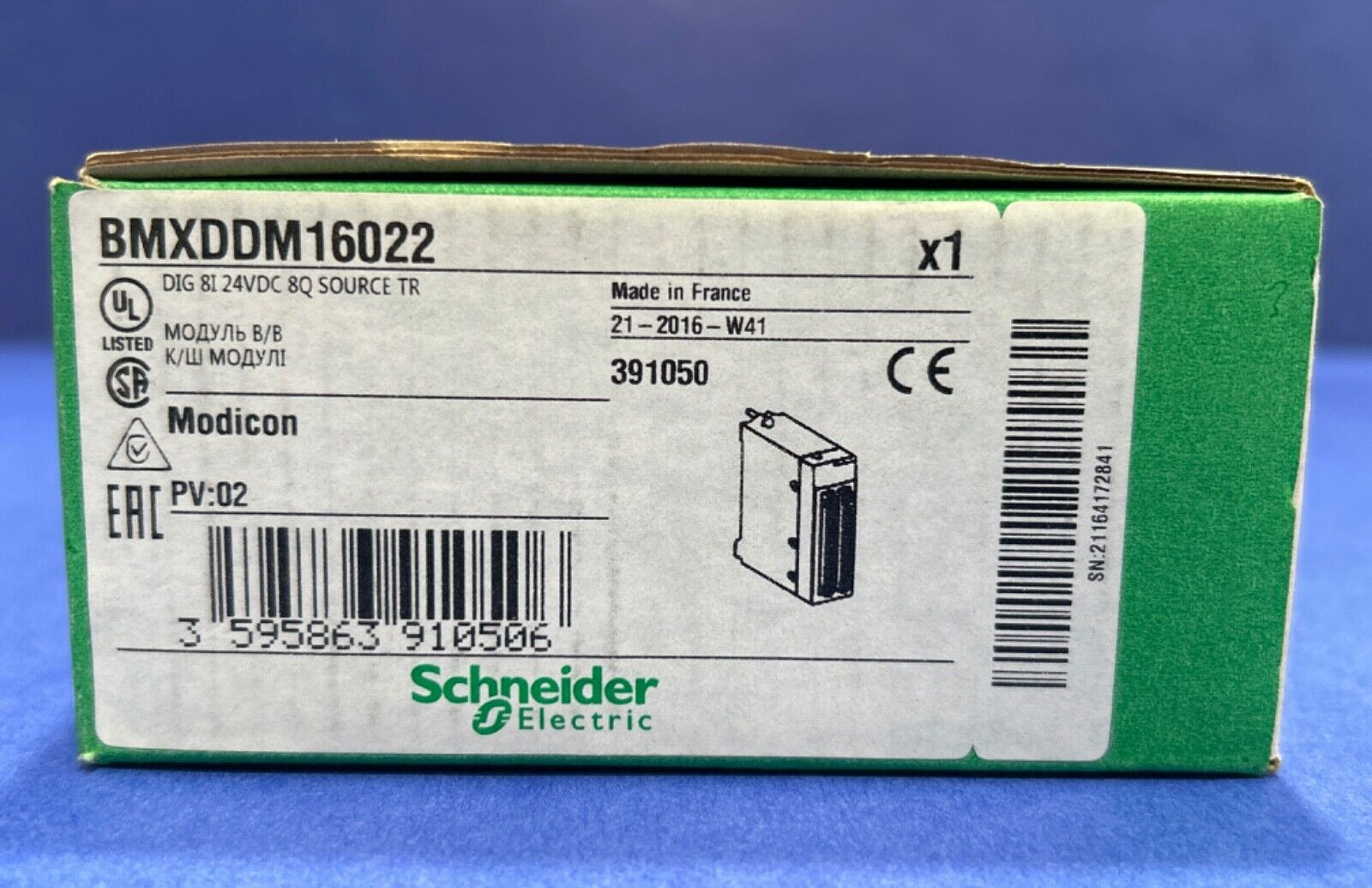 Schneider Electric BMXDDM16022 Modicon New In Box