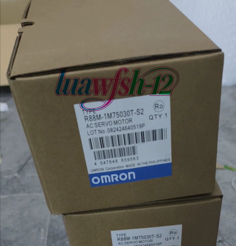 1PCS New Omron R88M-1M75030T-S2 Servo Motor R88M1M75030TS2 Fast Shipping