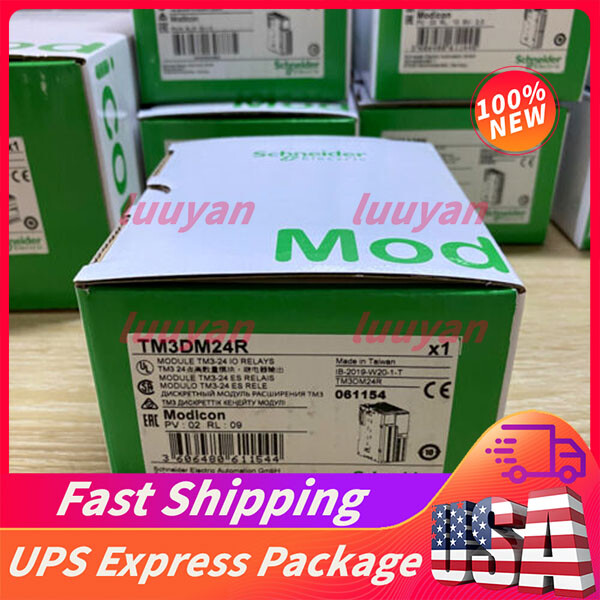 New In Box Expedited Shipping 1PC Schneider TM3DM24R PLC Module