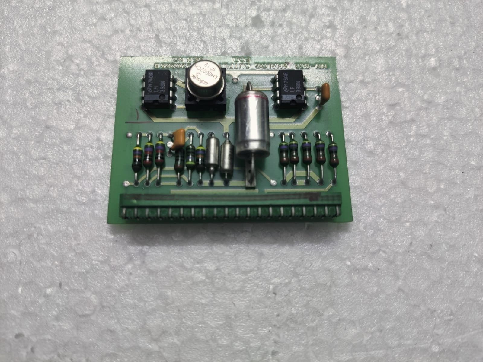 NORCONTROL NN-803.2 ANALOG OUTPUT CARD HE220265B