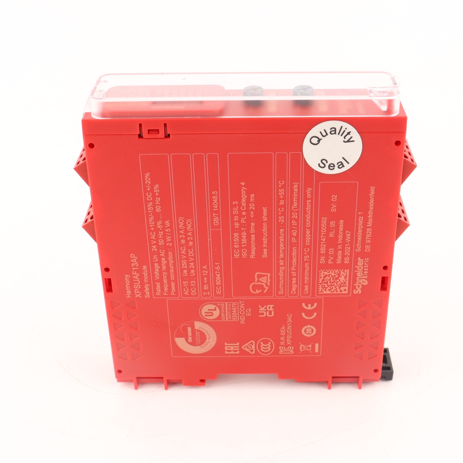 Schneider XPSUAF13AP Safety Module