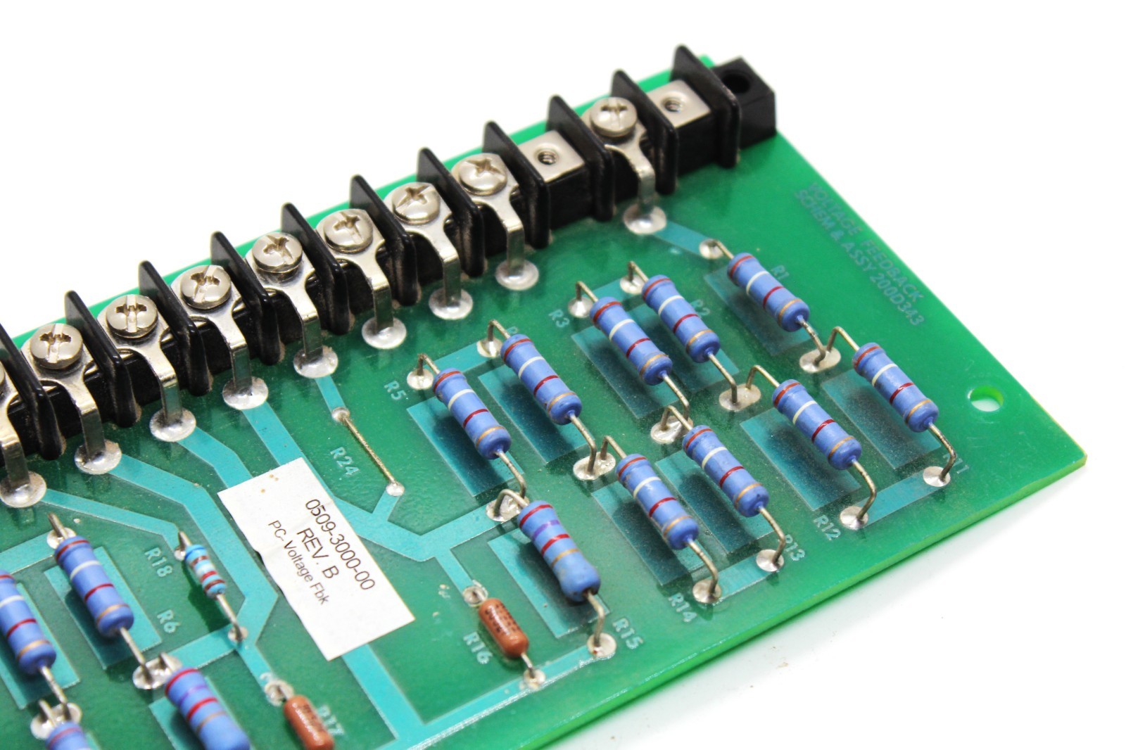 ROSS HILL CONTROLS VOLTAGE FEEDBACK ASSY. 200D343 – 0509-3000-00 REV. B