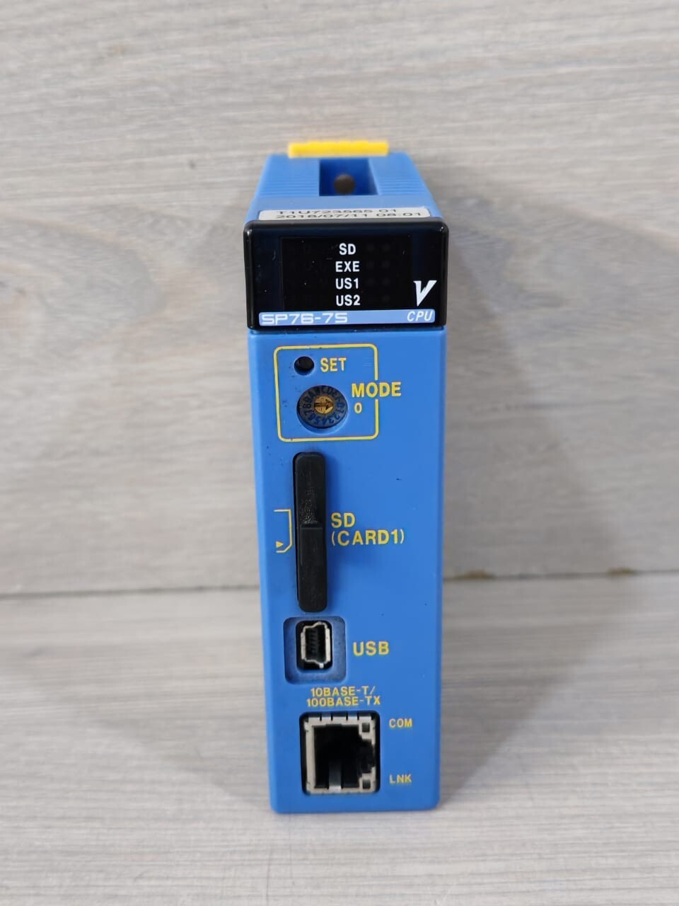 YOKOGAWA F3SP76-7S REV.08.01 SEQUENCE CPU MODULE