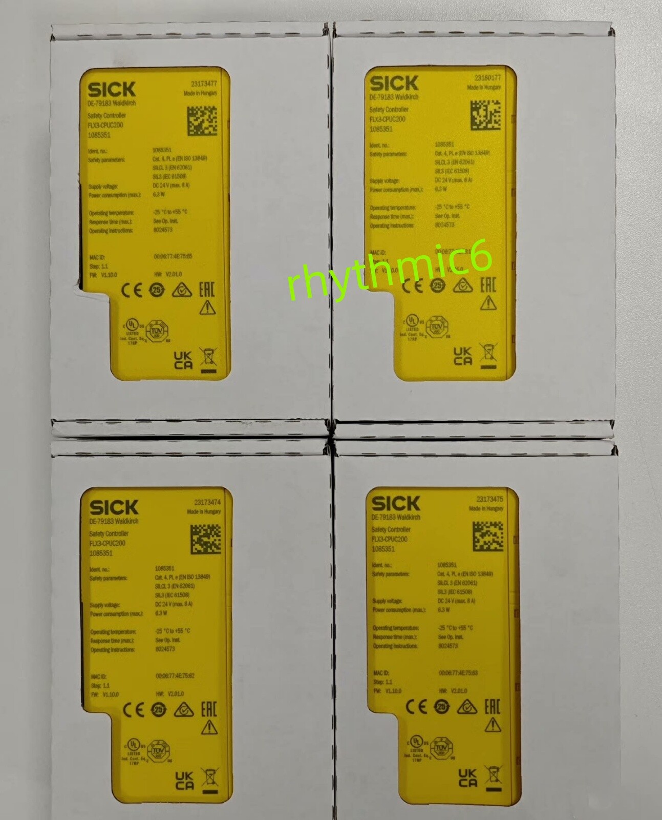 SICK Brand new FLX3-CPUC200 SICK Safety Control Module FLX3-CPUC200