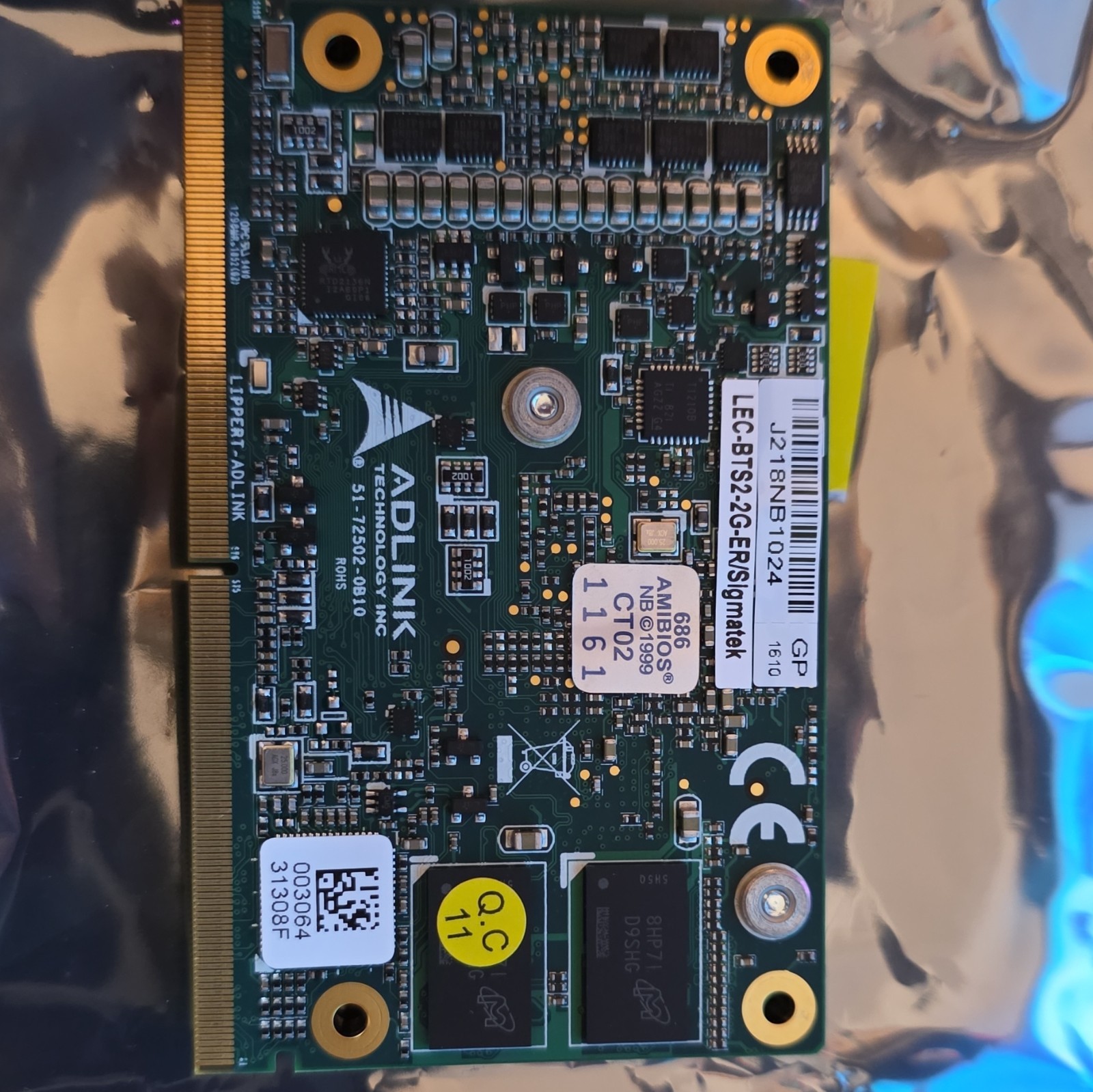 ADLINK LEC-BT52-2G PLC Processor Module for GP Controller Platform