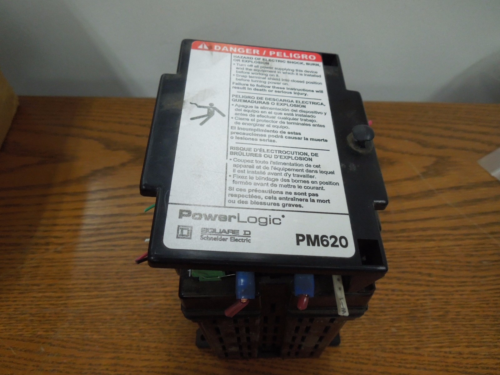 Square D Powerlogic Power Meter 3020 PM-620 Used
