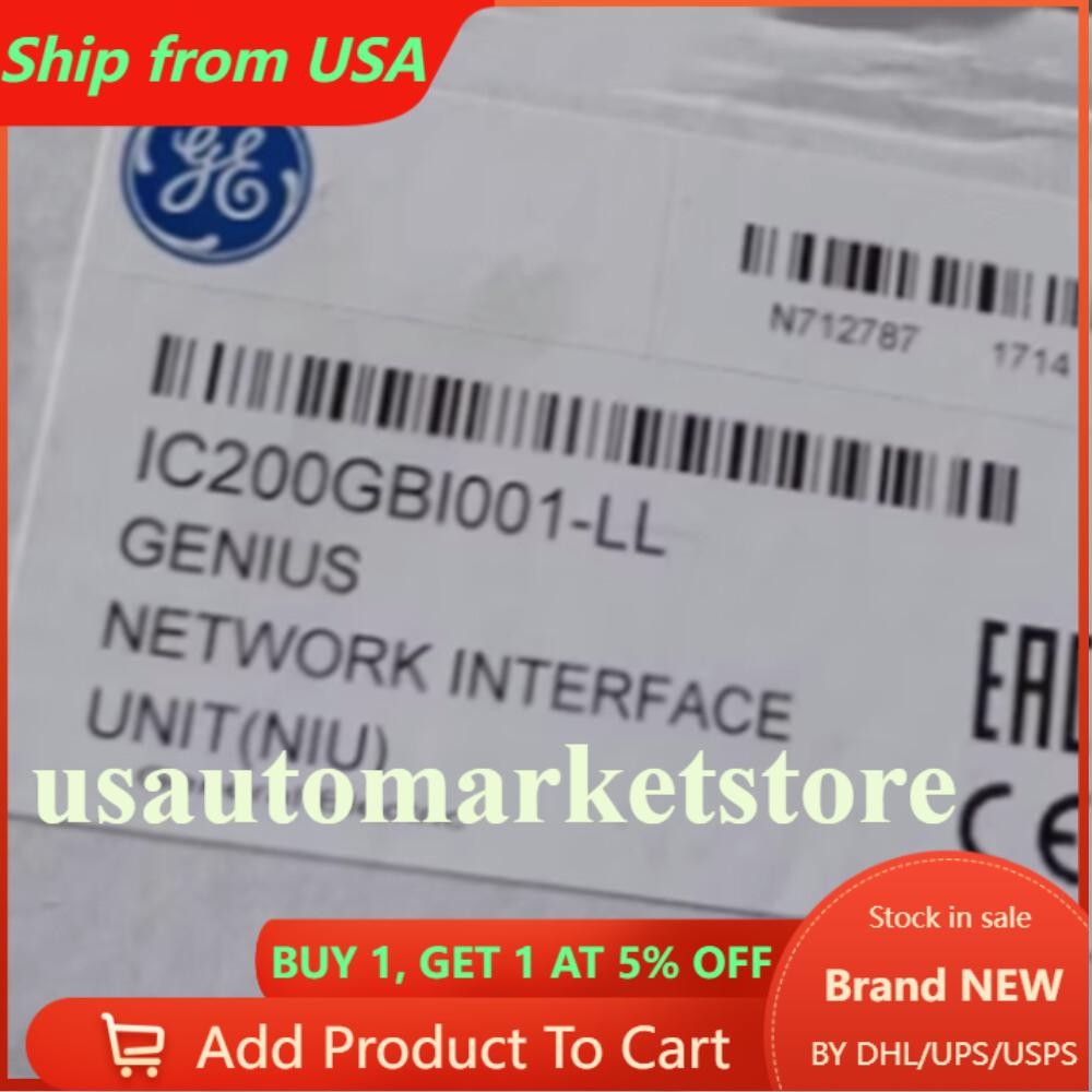 NEW GE FANUC IC200GBI001-LL