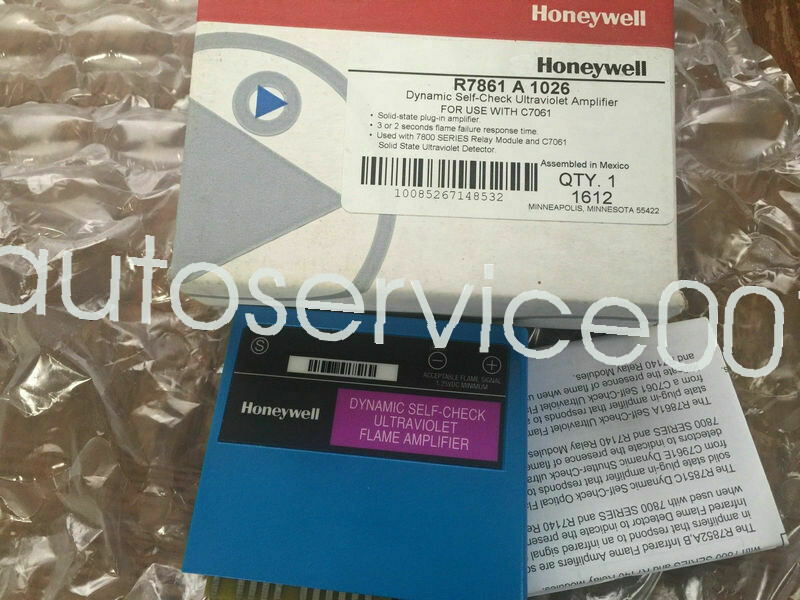 Honeywell R7861A1026 Self Check Ultraviolet Flame Amplifier Brand New Fast Ship