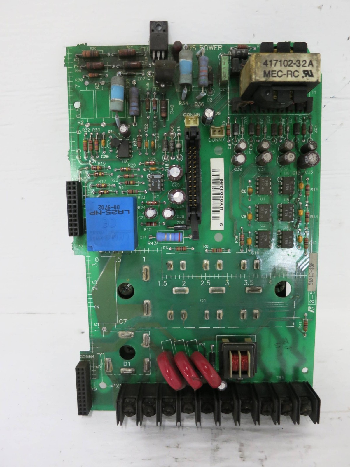 Reliance Electric 803624-9D SP500 AC VS Drive Processor Board 56913-35F CPU PCB