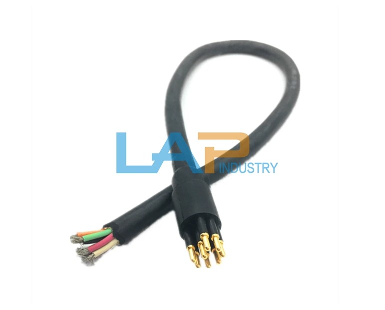 1PCS New For Watertight connector MCIL8M Micro 8-core male plug cable