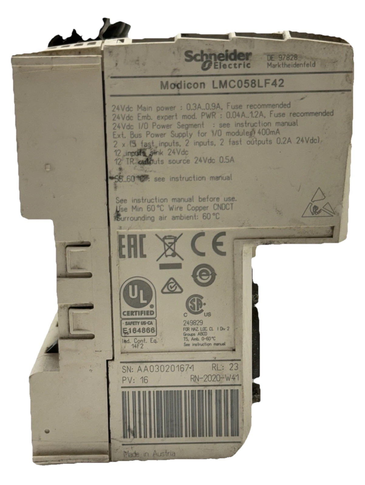 Schneider Electric Modicon LMC058LF42 Motion Controller #2