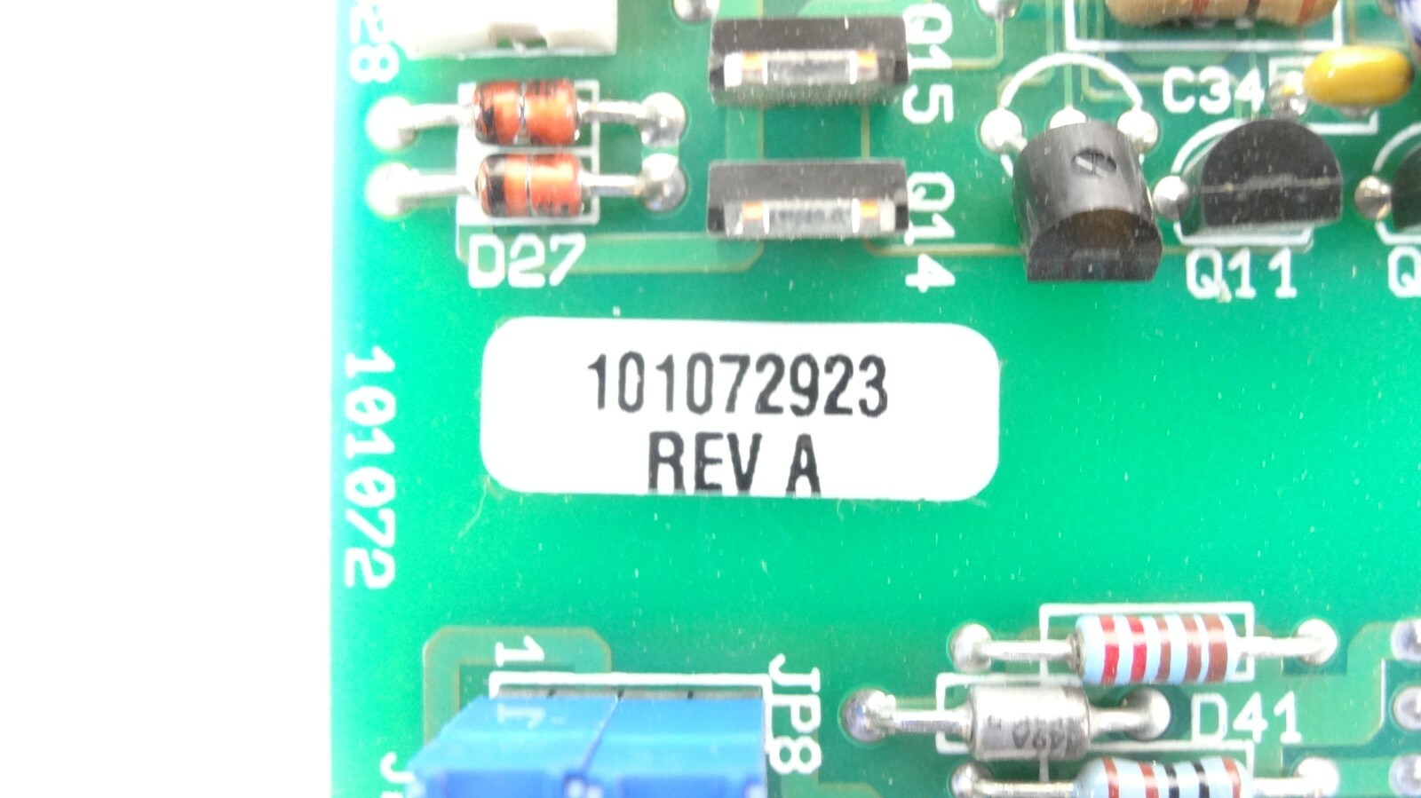Powerware / Exide 101072923 Rev A / 118302729-A Gate Drive Board PCB Assembly