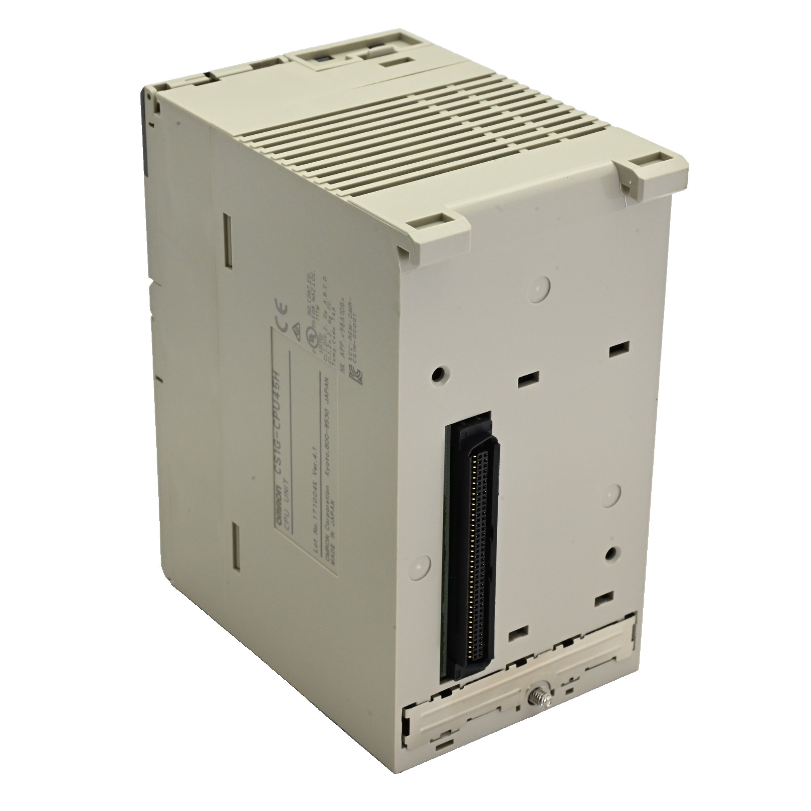 Omron CS1G-CPU45H CPU Unit w/ CS1W-SCB21-V1 Serial Communication Board