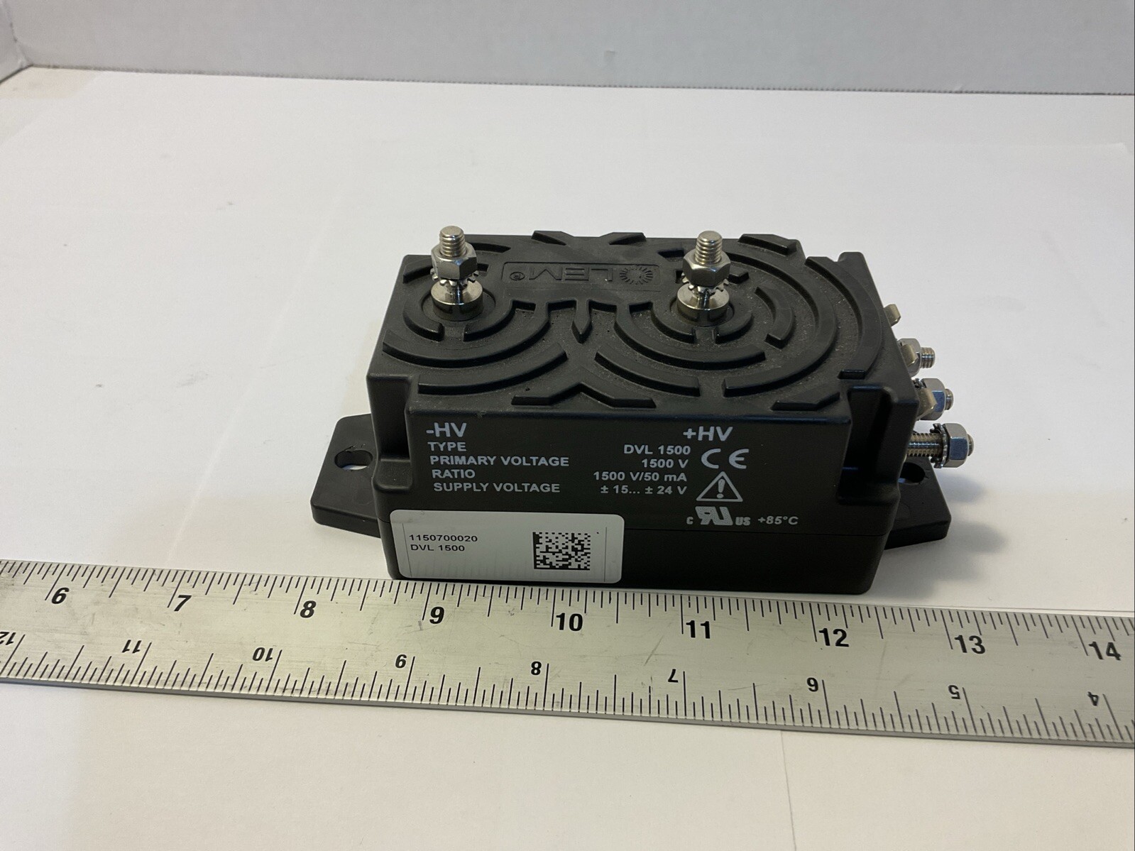 LEM DVL 1500 Voltage Transducer Tested Working