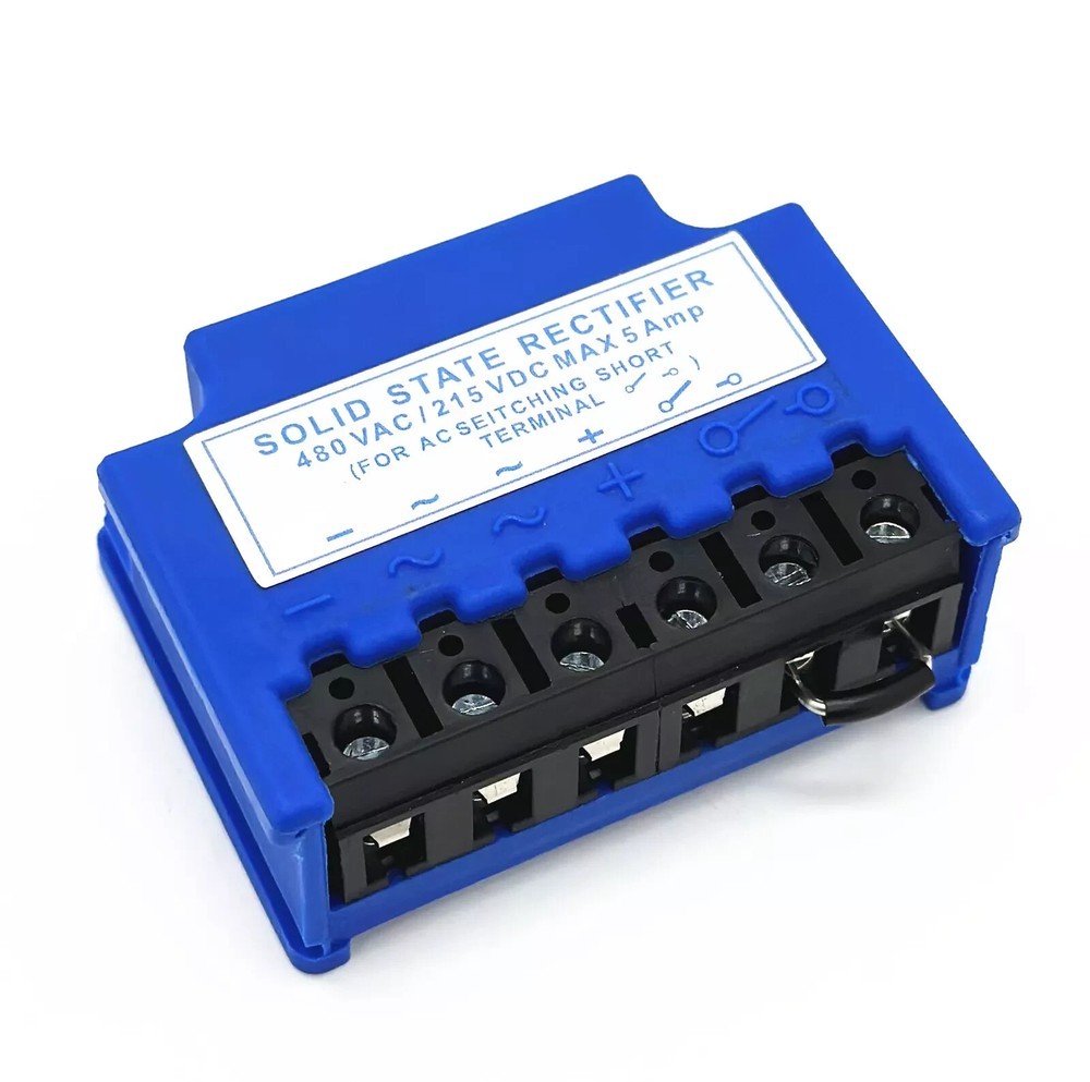 1PC Solid State Rectifier Motor Brake Rectifier Input AC480V Output DC215V 5A