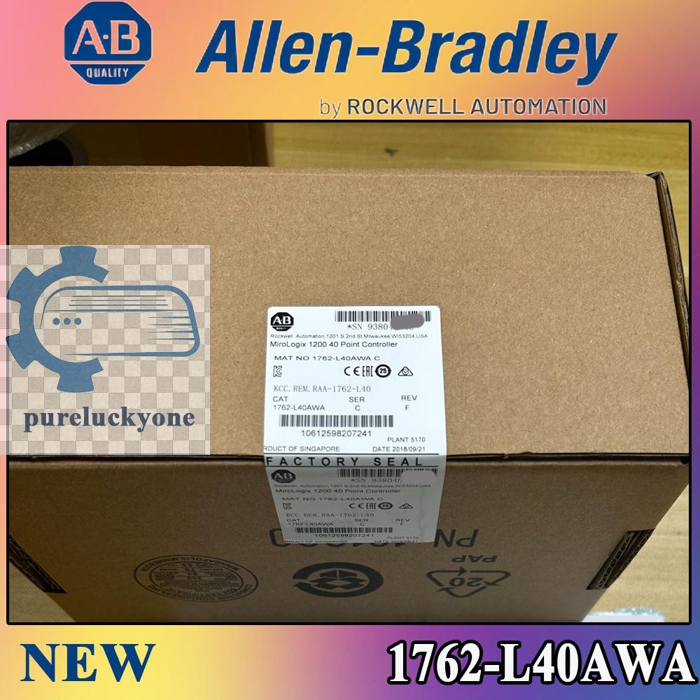 1PC New 1762-L40AWA 1762L40AWA MicroLogix 1200 40 Piont Controller Free Shipping